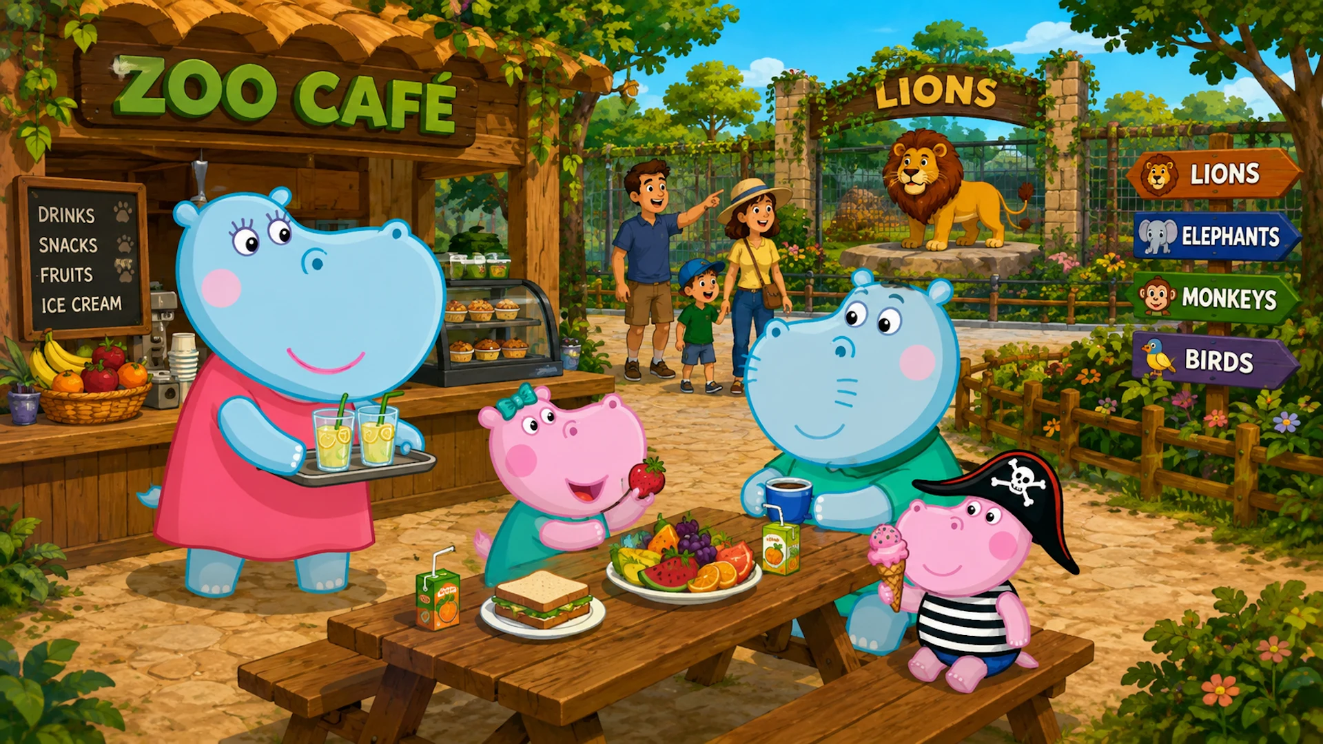 Little Peppa Pig: Zoo Prank screenshot