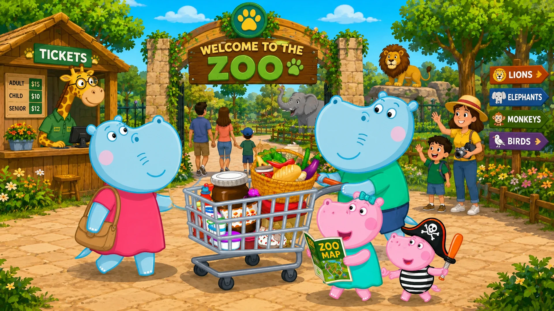 Little Peppa Pig: Zoo Prank screenshot
