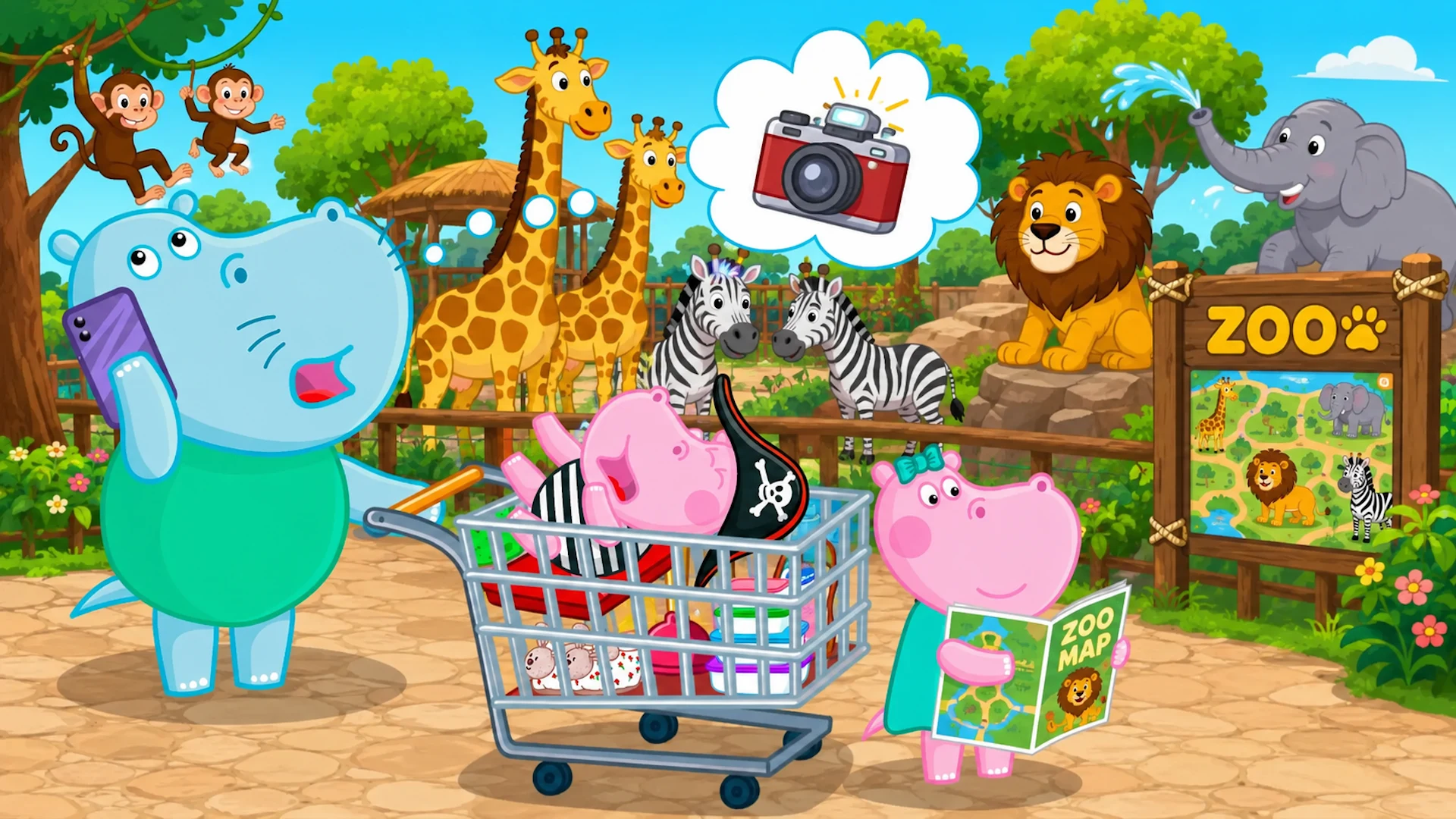 Little Peppa Pig: Zoo Prank screenshot