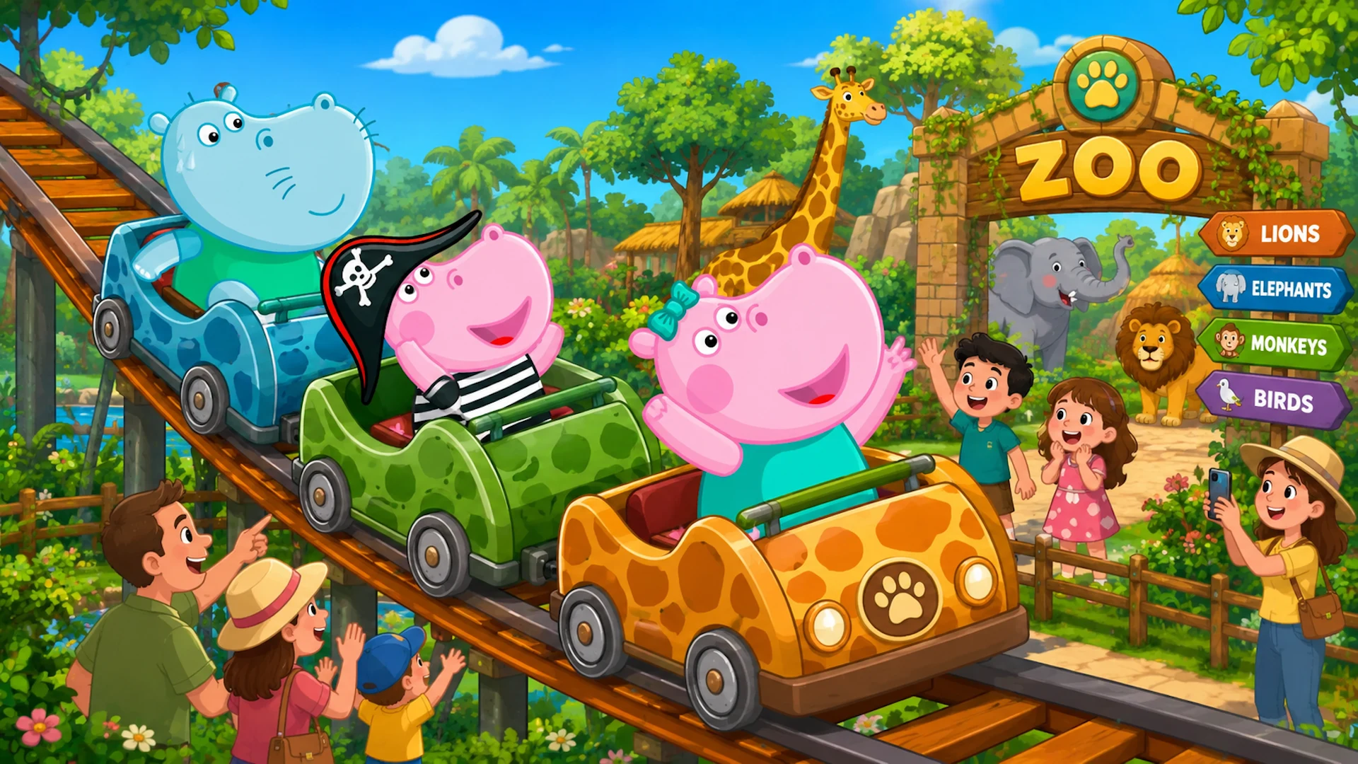Little Peppa Pig: Zoo Prank screenshot